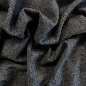 Wool Viscose Melton Coating: Wool Viscose Melton Coating - Grey Marle