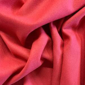 Wool Viscose Melton Coating - Coral