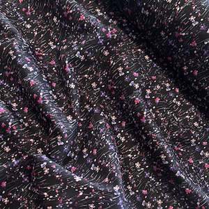 Namiko Cotton Poplin Print - Black