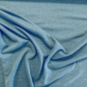 T Shirt Knits: Linen Bamboo Knit - Steel