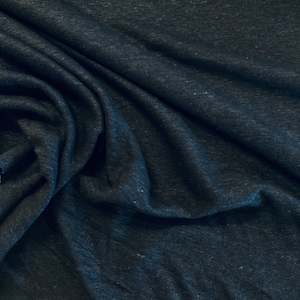 Linen Bamboo Knit - Navy