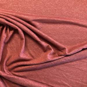 Linen Bamboo Knit - Brick