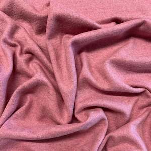 Wool Jersey Knit: Wool Knit - Dusky Pink