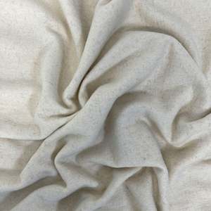 Wool Jersey Knit: Wool Knit - Cream