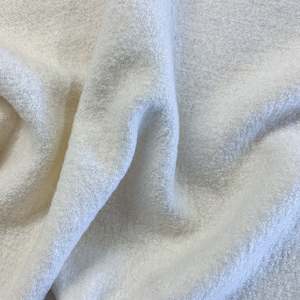 Wool Jersey Knit: Boiled Wool Viscose - Cream