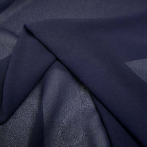 Washed Viscose Crepe - Ink