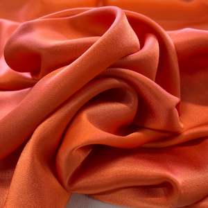 Drapey Crepe: Crepe Back Satin - Melon (Last Chance Colour)