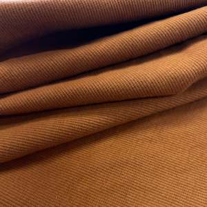 Cotton Elastane 2x2 Ribbing - Gingerbread
