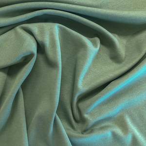 Cotton Interlock - Moss