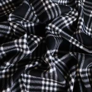 Fabric Wool: Wool Coating - Mr Check