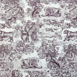 Printed Canvas - Toile de Jungle