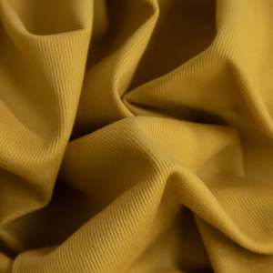 Coloured Stretch Denim - Mustard