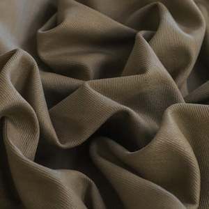 Coloured Stretch Denim - Herb