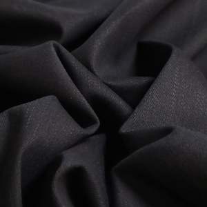 Coloured Stretch Denim - Black