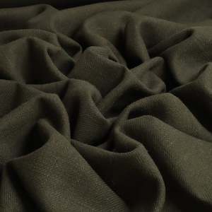 Midweight Pre-Washed Linen Cotton 250gsm - Khaki