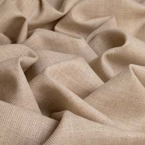 Midweight Pre-Washed Linen Cotton 250gsm - Natural