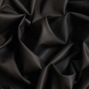 Knits: PU Coated Knit – Batman Matte Black