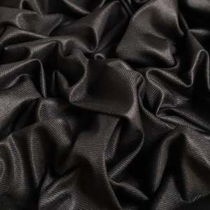 PU Coated Stretch Knit – Slinky Malinky Black
