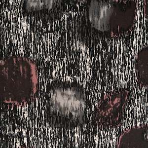 Printed Stretch Knit Deadstock - Static Mauve