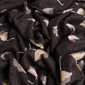 Printed Knit Deadstock - Buttercup