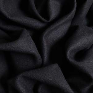Fabric Wool: Wool Blend Coating Deadstock – Midnight Black