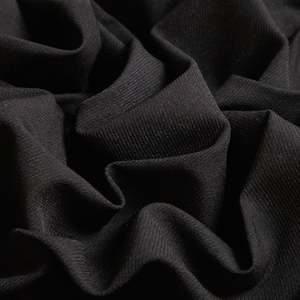 Warp Stretch Twill Bengaline 280gsm - Black