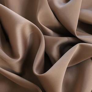 Polyester: Heavy Satin - Mushroom