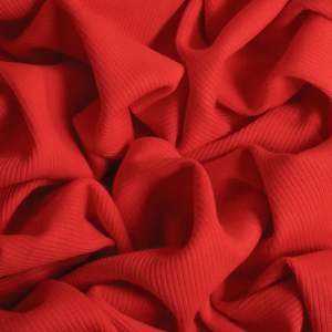 250gsm Cotton Spandex Rib Knit - Scarlett