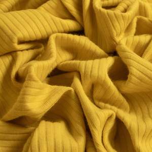Wide Rib Knit - Canary (Last Chance Colour)