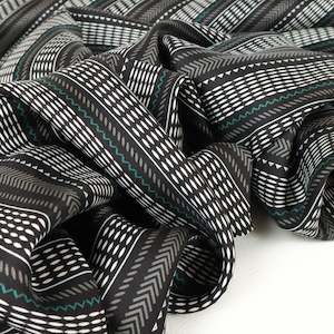 Oculus Silk Satin Designer End – Jacquard