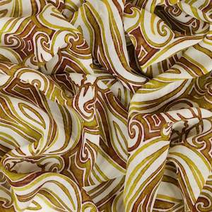 Silk: Verrazano Silk Chiffon Print Designer End – Grecian Floral