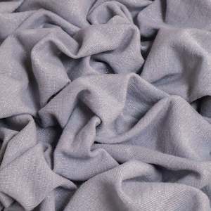 T Shirt Knits: Sundance Shimmer Stretch Knit Deadstock - Powder