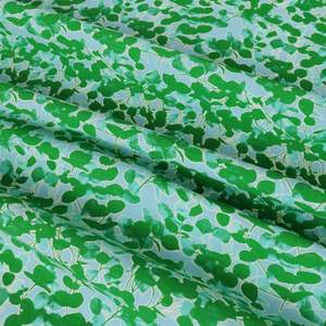 All Fabric: Floral Reef Cotton Print - Green