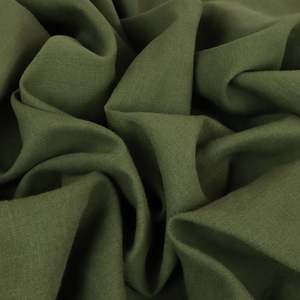 Washed Linen Cotton - Khaki