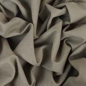 Fabric Cotton: Washed Linen Cotton - Pebble