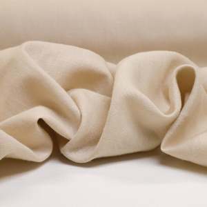 Linen: Washed Linen Cotton - Cream