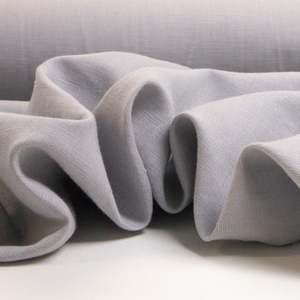 Washed Linen Cotton - Silver (Last Chance Colour)