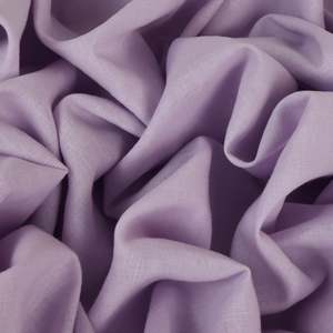 Linen: Washed Linen Cotton - Lilac