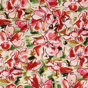 Viscose Floral Print - Pink Moments