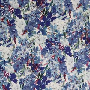 Viscose Print - Shandwick Blues