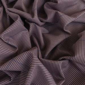 Mini Houndstooth Cotton Spandex Suiting - Marbury