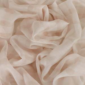 Tencel: Tencel Nylon Abstract Check Print - Thistle Pink