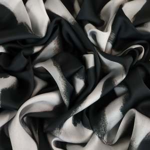 Polyester Printed Satin Deadstock - Money Shot