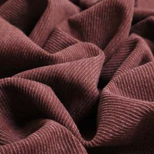 Heavy Washed Finish Cotton Twill - Mulberry