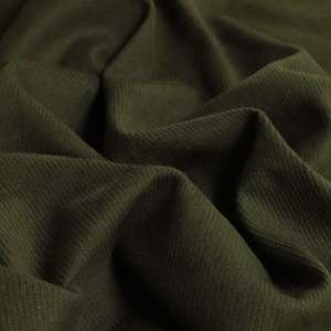 Heavy Washed Finish Cotton Twill - Khaki