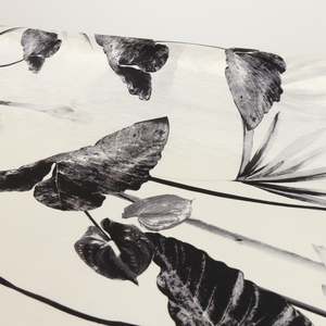 Lightweight Silk Linen Slub Print Deadstock - Anthea