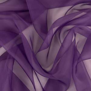 All Fabric: Silk Organza Deadstock - Purple