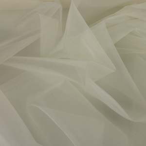All Fabric: Silk Organza Deadstock - Off White