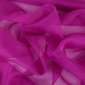 Silk Organza Deadstock - Magenta