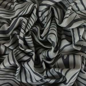 Lightweight Silk Cotton Print Deadstock - Tanzania